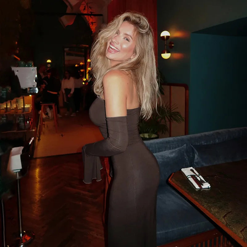 שמלת מקסי דגם רותם