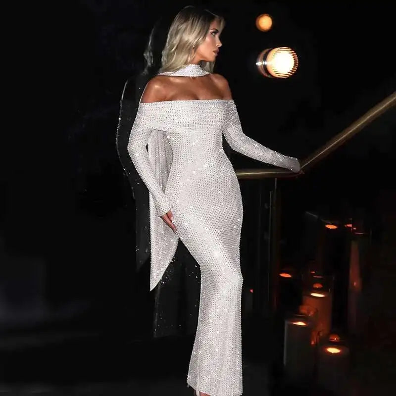 שמלת יהלומים דגם סול